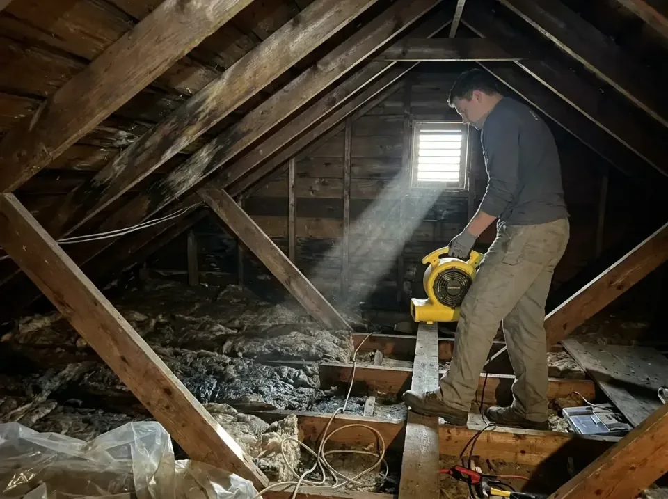 attic-water-damage-drying-proc-007 — frequently asked questions, Emergency Water Extraction & 24/7 Flood Response in Punta G…